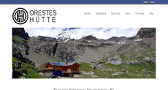 Desktop Screenshot of oresteshuette.eu